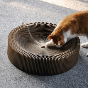 Groothandel Duurzame Hoge Kwaliteit Luxe Ronde Kat Krabber - Product Image 2