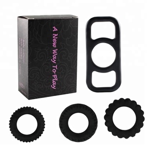 Großhandel OEM ODM <span class=keywords><strong>Hot</strong></span> <span class=keywords><strong>Sale</strong></span> Silikon Verzögerung Ejakulation Cockring Sexspielzeug für Mann Penis Cockring - Product Image 2