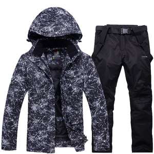 New Design High Quality Hot Sell Men Women Couple Warm Thick Outdoor <strong>Waterproof</strong> <strong>Winter</strong> Ski Pants Ski Suit Ski <strong>Jacket</strong> - Product Image 3