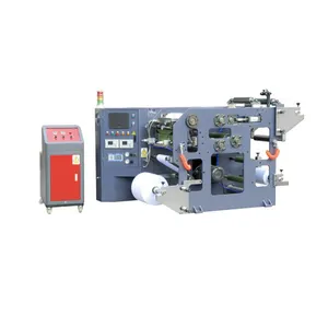 Adhesive label hot melt coating machine for stickers