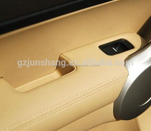 Superficie mate de cuero de la PU con rebaño con cuero real energía de respaldo, para asiento de coche y sofá uso - Product Image 3