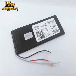 Three lines Li-polymer battery 323595 1800 mAh <strong>3</strong>,7 V Lipo battery with PCM lithium battery - Product Image 2