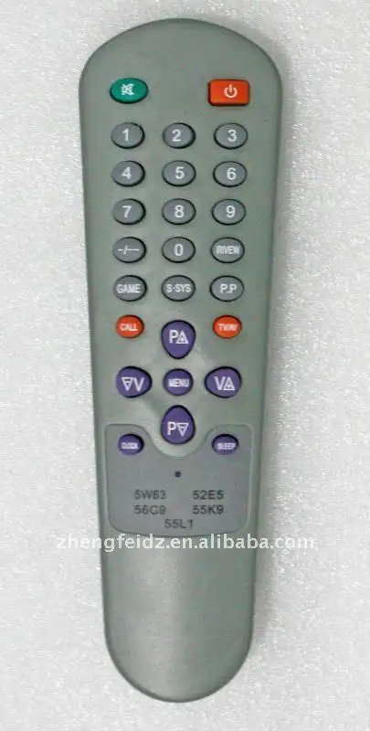 5w63 52e5 56c9 55k9 55l1 cina tv kit tv telecomando