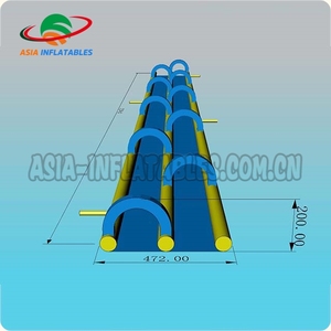 Gran venta <span class=keywords><strong>de</strong></span> verano gigante al aire libre inflable <span class=keywords><strong>agua</strong></span> slip n slide fiesta - Product Image 2
