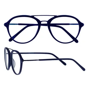 latest design vintage eyewear glasses prescription optical eyewear frames vogue optical glasses double bridge glasses