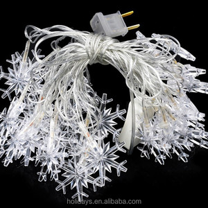 3 m <span class=keywords><strong>28</strong></span> led del copo de nieve de hadas de la secuencia de las luces para fiesta de navidad decoración de la boda - Product Image 5