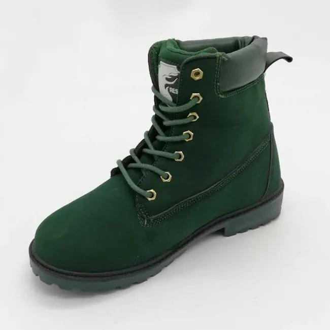 2019 new design lace up nubuck ankle boots men winter shoes