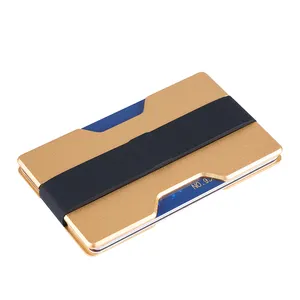 New Arrival Design Minimalist Aluminium Metal Slim Money Clip