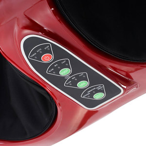 Shiatsu-masajeador de piernas y pies, masajeador de piernas y piernas completo con calefacción por vibración - Product Image 4