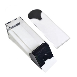 Venta al por mayor 8 cubierta de acrílico transparente Tarjeta de acrílico poker traficante de zapato - Product Image 5