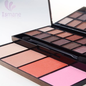 Ojos Rubor Set de Maquillaje Cosméticos Paleta de <span class=keywords><strong>colores</strong></span> Cálidos Sombra de Ojos + Blush Cosméticos conjunto - Product Image 2