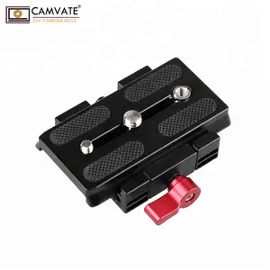 CAMVATE Quick Release Mount QR Base Plate for Manfrotto 501 504 577 701 Tripod Standard Accessory