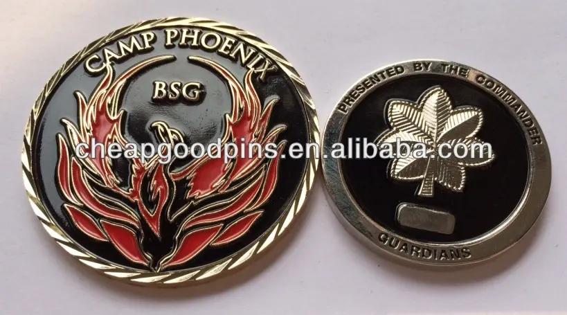 gold all about military challenge coins
