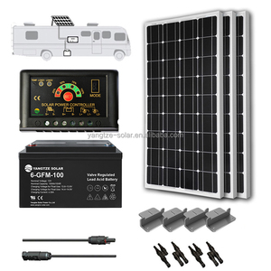 Panneau solaire économique 100W pour véhicule électrique - Product Image 2