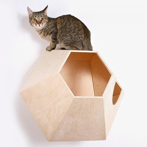 Modern evcil hayvan kafesi Kedi Mobilya Benzersiz Fashional Ahşap Kedi Evi Pet Mobilya Hotsale Kapalı evcil hayvan kafesi Evleri - Product Image 3