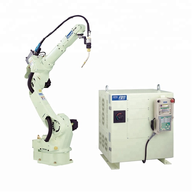 Industrial Factory Manufacturer Automatic Mig Tig Aluminium Plate 6 Axis Robot Arm Welder Machine