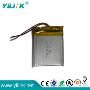 Caldo batteria ricaricabile li-ion <span class=keywords><strong>3</strong></span>.7v 1000mah 653442/<span class=keywords><strong>3</strong></span>.7v batteria elicottero del rc - Product Image 4