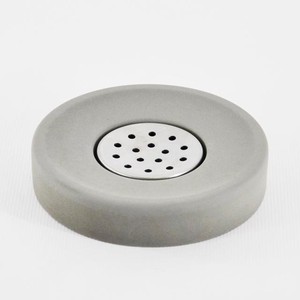 Accessoires de bain en béton cylindriques écologiques gris en promotion par Top Jingle (Modèle BA5037GY/S5_R) - Product Image 5