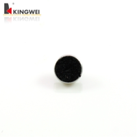 Microphone Casque Omnidirectionnel Filaire Kingwei KCM0615CKO-44L50C, Type Condensateur, Petite Taille, Étanchéité IP57, pour Ordinateur