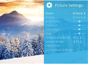 Tiếng anh <span class=keywords><strong>BF</strong></span> hình ảnh bán buôn số lượng lớn 12 ''gỗ/Kim loại/Acrylic/ABS khung ảnh kỹ thuật số khung/máy nghe nhạc quảng cáo - Product Image 6