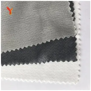 100 полиэстер 50D тканые плавкие interlining tricot Трикотажные Плавкие ткани тканые одежды interlining для леди одежда