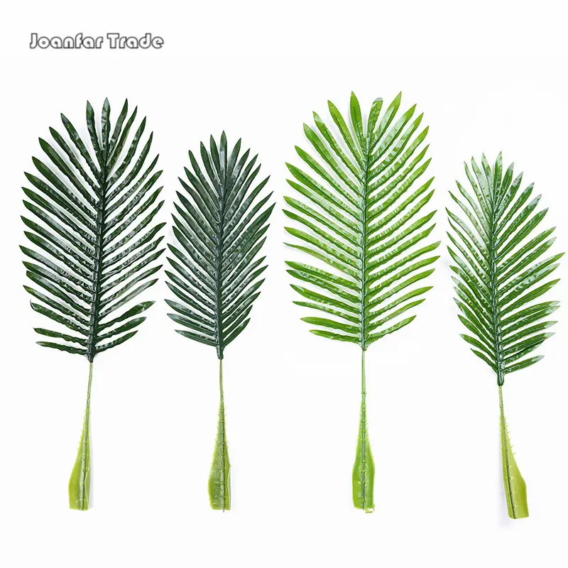 緑の小さな葉シングルブランチプラスチック人工葉装飾植物熱帯の葉シングル屋内装飾