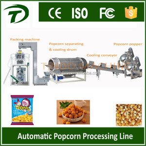 Caramelo o Chocolate revestimiento de palomitas de maíz de la línea de producción - Product Image 6