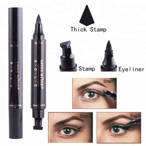 Delineador de <span class=keywords><strong>Ojos</strong></span> Líquido Miss Rose, Secado Rápido, Resistente al Agua, Color Negro con Sello, Lápiz de <span class=keywords><strong>Ojos</strong></span> de Belleza - Product Image 2