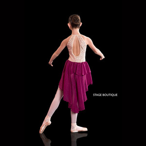 Vêtements de danse Mode professionnelle Costume lyrique pour enfants Robes de danse bon marché - Product Image 3