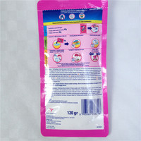 Sachets personnalisés en gros avec logo, qualité alimentaire, pour lessive en poudre, détergent, savon à lessiver, sacs d'emballage plastique avec fermeture éclair