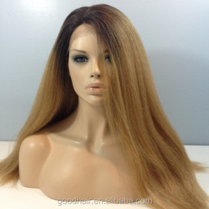 Capelli remy frontal del merletto <span class=keywords><strong>parrucca</strong></span> diritta crespa ombre indian ragazze immagini sexy <span class=keywords><strong>parrucca</strong></span> anteriore del merletto umani per le donne nere spedizione campione - Product Image 1