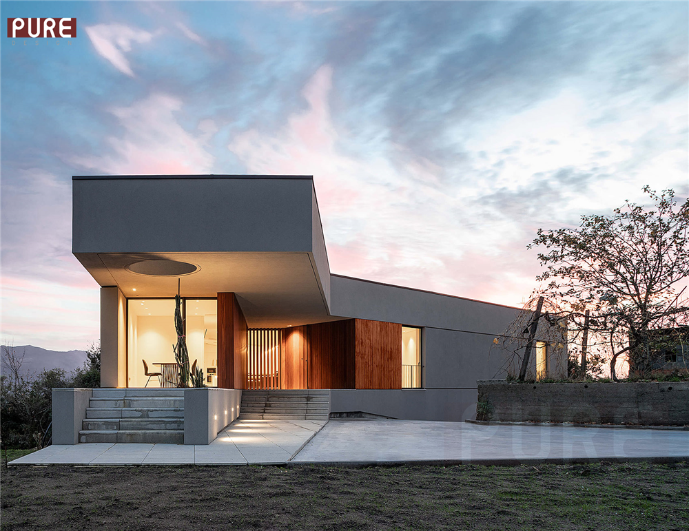 3D Max наружный дизайн, домашняя архитектура, компьютерное здание