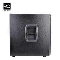 RQSONIC WI18AT-800W Haut-parleurs de basse professionnels de 18 pouces Audio Haute puissance pa Boîte en bois active Subwoofer Système de sonorisation Dj