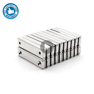 HC07B Deep Steel Latch M8 Mirror Abs Rectangular Screw Neodymium Countersunk Round Magnet With Holes Pot