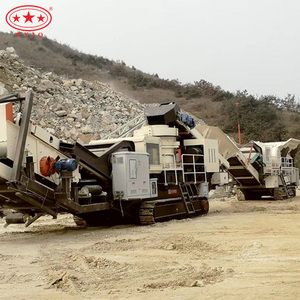 Trituradora de Impacto Montada sobre Orugas con Motor de CA, Rodamientos y Engranajes para Planta de Trituración y Cribado de Granito, Alta Capacidad, Fácil Operación - Product Image 1