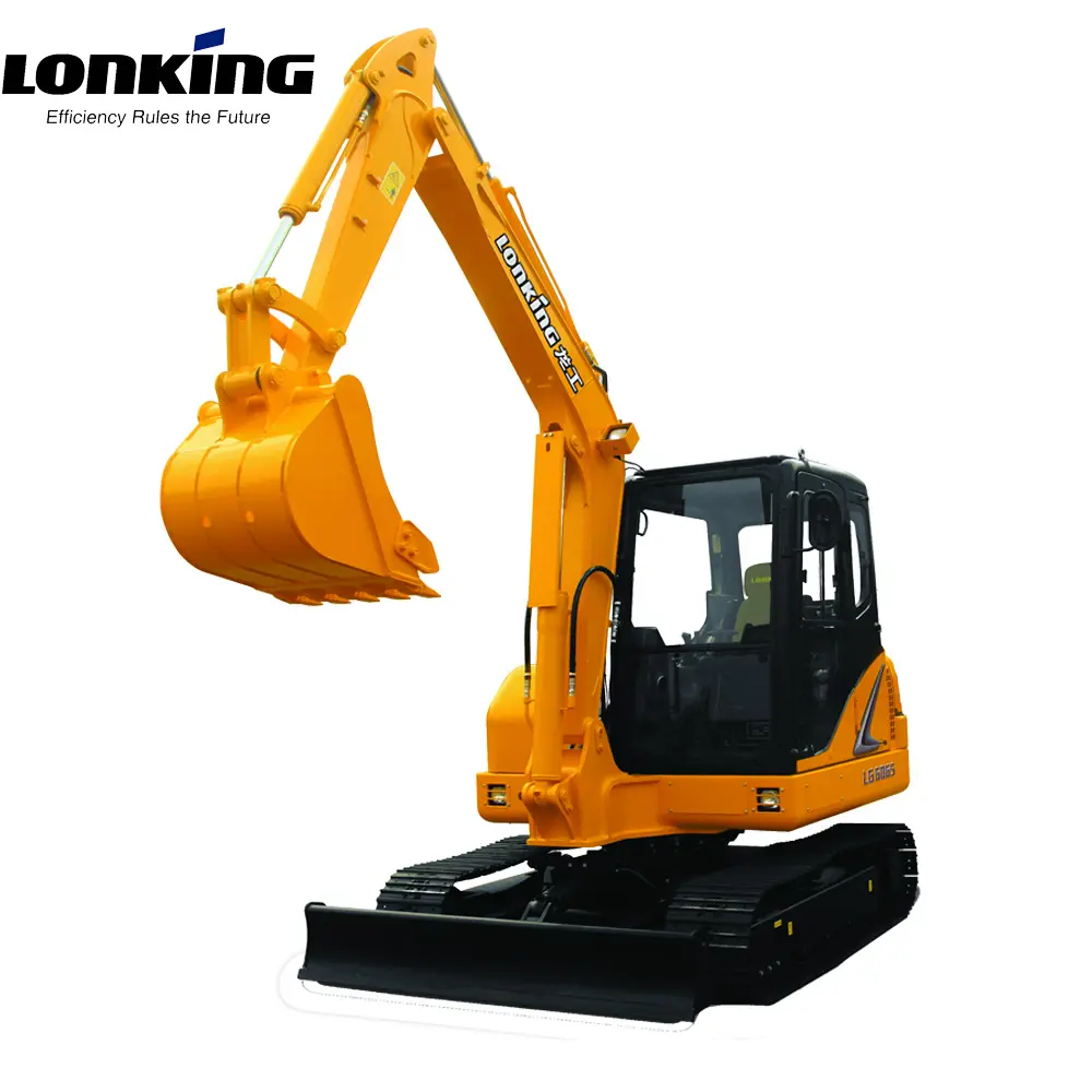 Equipo de construcción pesado LG6060D, excavadora de 6 toneladas, a la venta