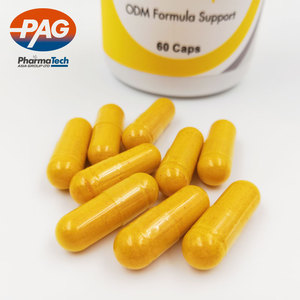 Etiqueta Privada curcumina de cúrcuma Extracto de Max potencia 95% con Bioperine 1500Mg <span class=keywords><strong>pimienta</strong></span> <span class=keywords><strong>negra</strong></span> de la cápsula - Product Image 1