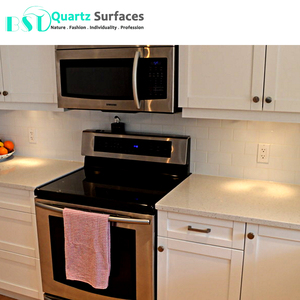 Màu be bê tông đá Nhà cung cấp kỹ sư Đá Nhân Tạo đá thạch anh đá cẩm thạch nhìn <span class=keywords><strong>slab</strong></span> cho nhà bếp Countertop gạch lát sàn - Product Image 5