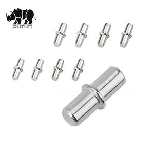 Support d'étagère en métal finition zinc nickel argent de haute qualité pour mur broche de 5mm utilisée pour accrocher un support pour une utilisation en armoire marque Meigesi - Product Image 5