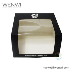 Venta al por mayor de almacenamiento de papel de tamaño personalizado de regalo de correo de envío de pantalla gorra de béisbol caja - Product Image 2