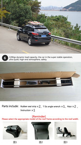 Yonk Patente Antirrobo Bloqueo Cross Bar Roof Rack Waterplay Herramienta de surf y accesorio - Product Image 4