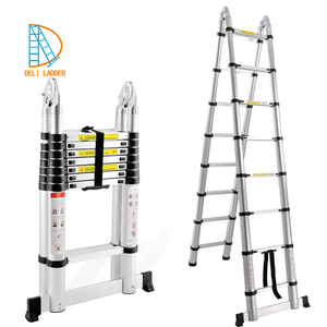 Uitschuifbare smalle multifunctionele scharnierende <span class=keywords><strong>ladder</strong></span> - Product Image 2