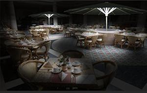 Высококачественный пляжный алюминиевый зонтик, поддержка USB, уличный зонтик - Product Image 3