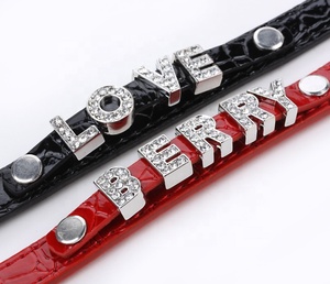<span class=keywords><strong>Innovative</strong></span> Produkte personal isierte DIY Haustier Hunde halsbänder persönliche benutzer definierte Haustier Welpen Design Produkt Hund & Katze Halskette Haustier Halsband - Product Image 3