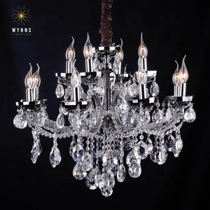 Maria THERESA hiện đại nhà văn phòng pha lê Đèn Chùm Mặt dây chuyền đèn kích thước trung bình dễ dàng Trần Hiện Đại Giải pháp chiếu sáng - Product Image 1