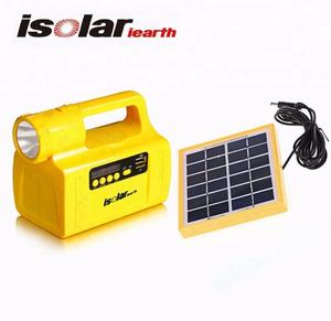 Portátil de alta calidad de los sistemas de energía solar fuera de la red con al menos 2 bombillas - Product Image 3