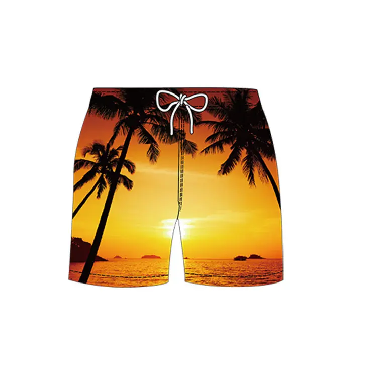 Custom Sports Casual for Swimwear in Sublimation Custom for Shorts Trunks Pants of Beach Board Shorts for Men
