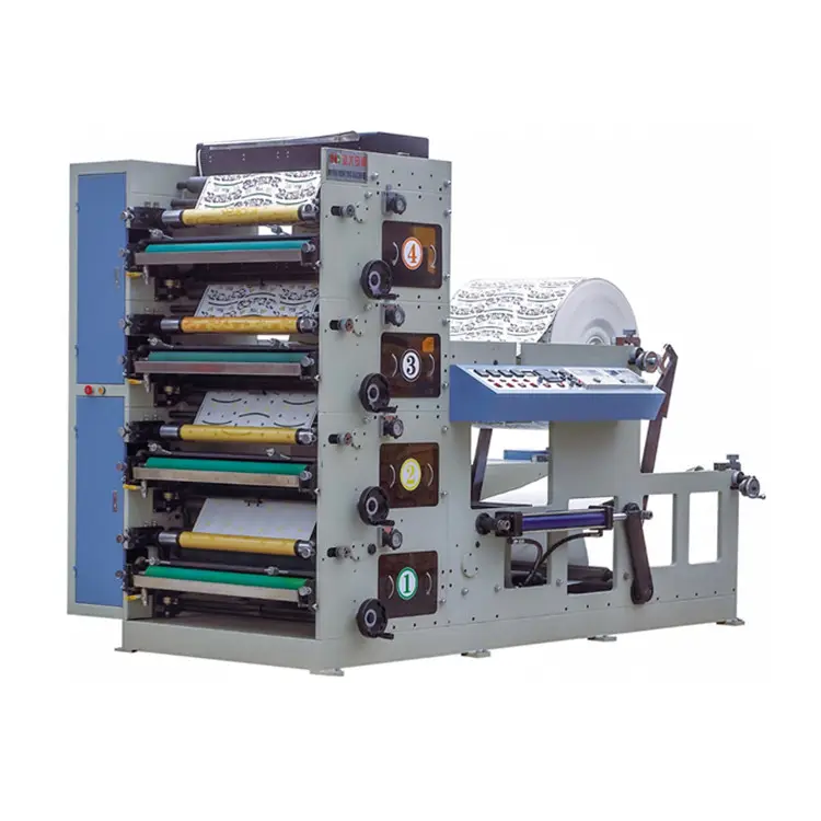 Флексографская печатная машина для бумажных стаканчиков/печать на Клейкой Ленте/от четырех до шести цветов флексографская печать