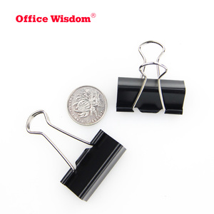 Clips de Carpeta de Oficina, Clips de Papel de Metal Negro en Tamaños Surtidos 15 19 25 32 41 51 mm, Certificación EN71/ASTM/CN;ZHE - Product Image 6