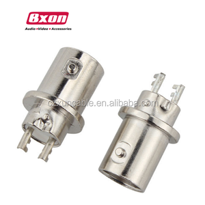 BNC <span class=keywords><strong>f</strong></span>êmea Jack com 2 terminais contatos conector